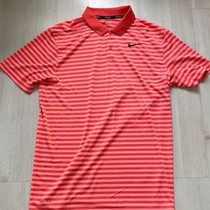 Stripe Nike Golf Polo - Men M